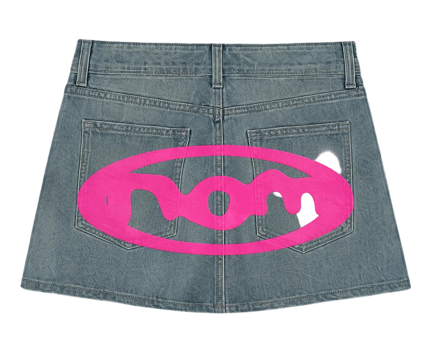 NOM Denim Mini Skirt