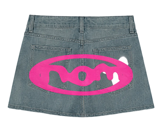 NOM Denim Mini Skirt