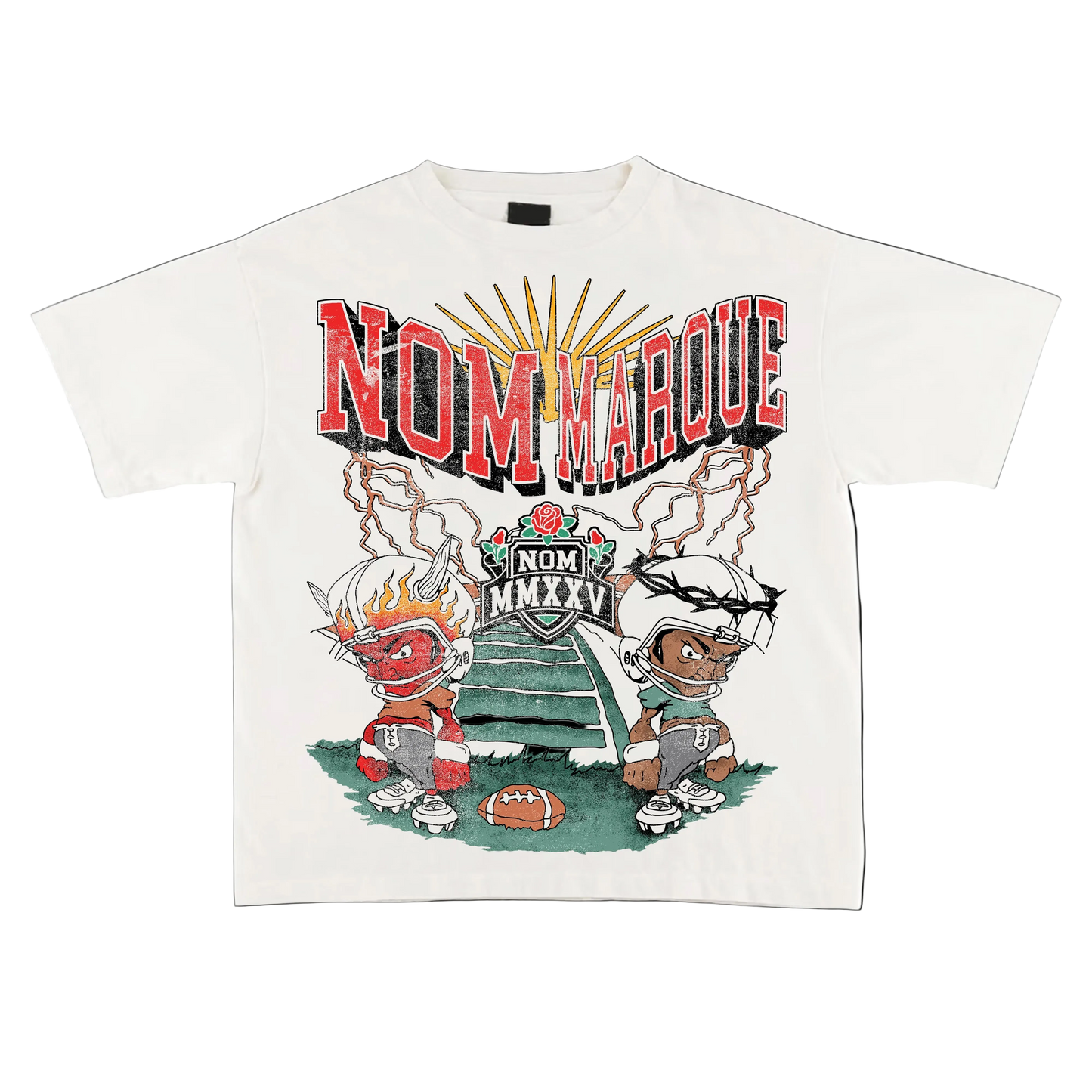 NOMMARQUE Football Tee
